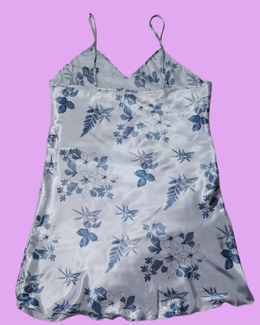 Pijama de Satín Floral