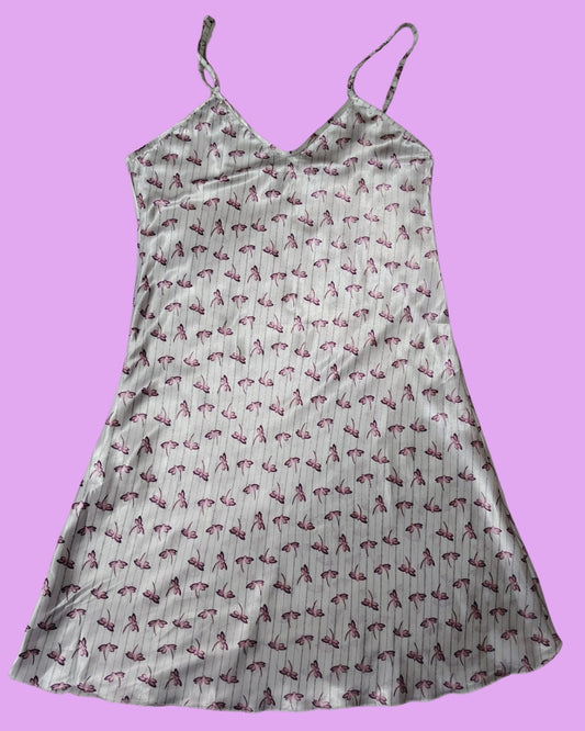 Pijama Satín Libélulas Rosadas