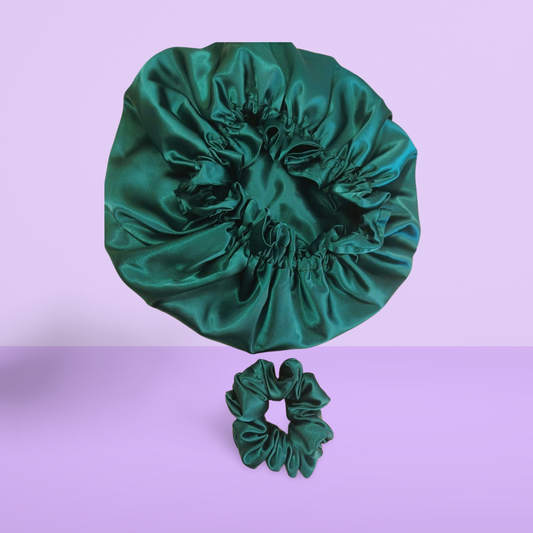 Gorro de satín antifrizz reversible Morado 💜