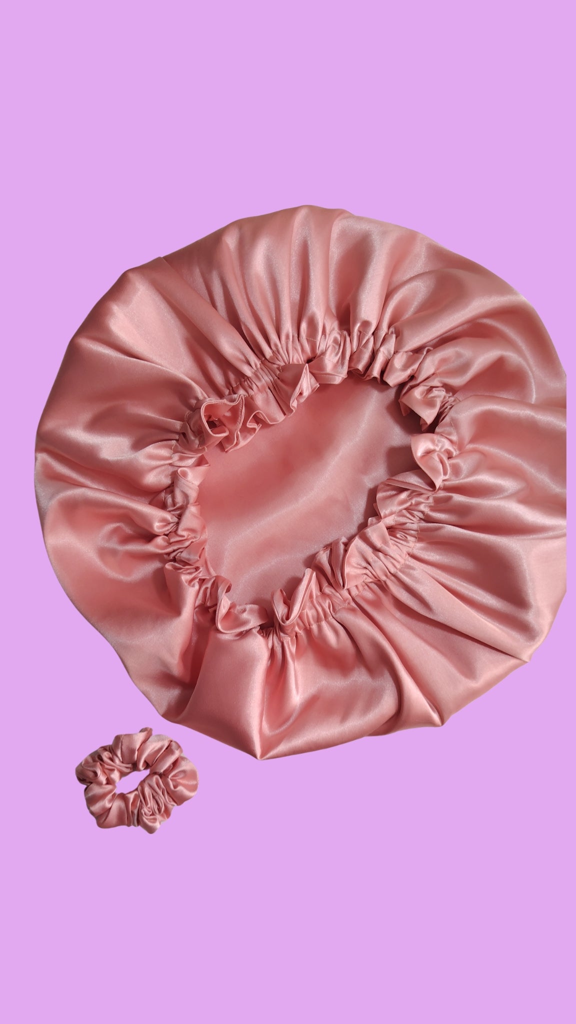 Gorro de satín antifrizz reversible Damasco 🍑